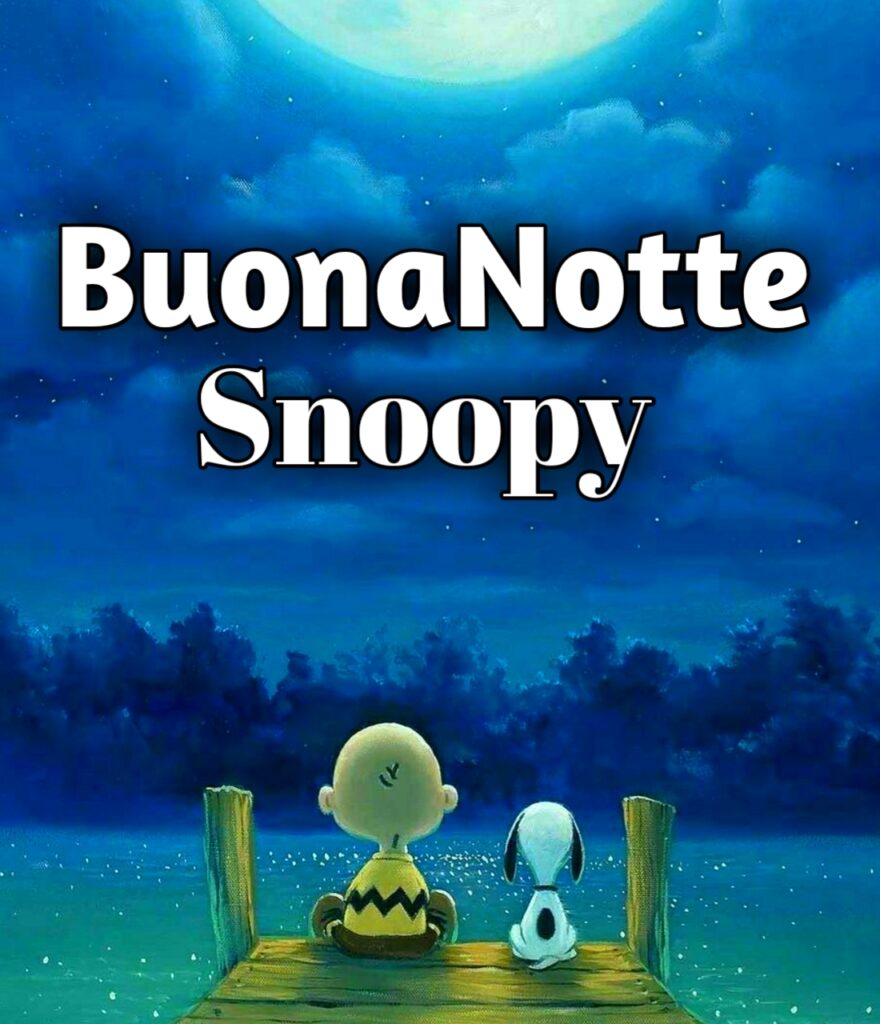 Buonanotte Con Snoopy