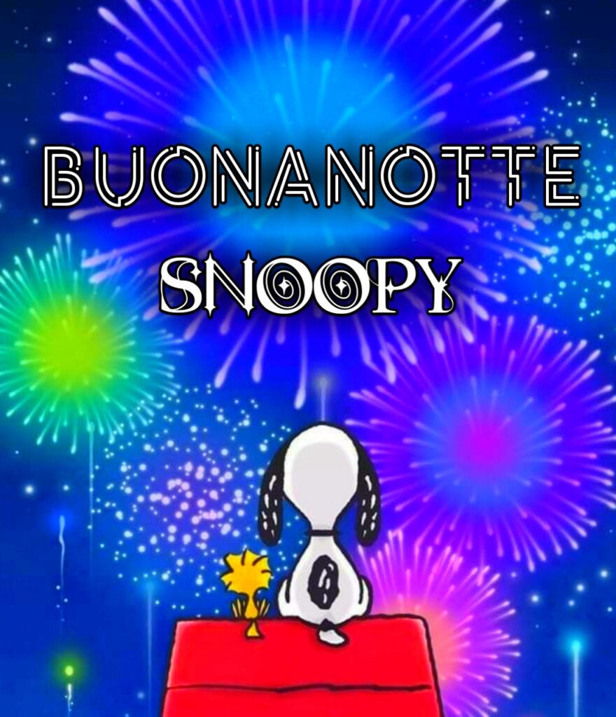 Buonanotte Da Snoopy