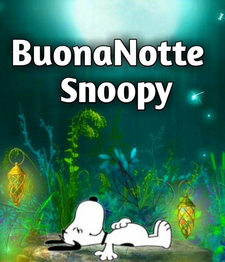 Buonanotte Mafalda E Snoopy