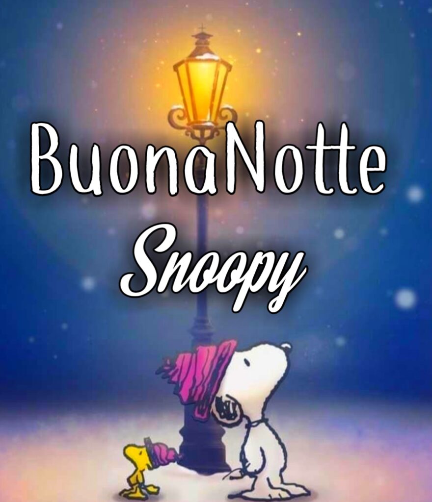 Buonanotte Snoopy E Mafalda