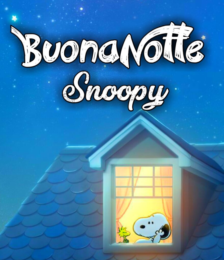 Buonanotte Snoopy Immagini Nuove