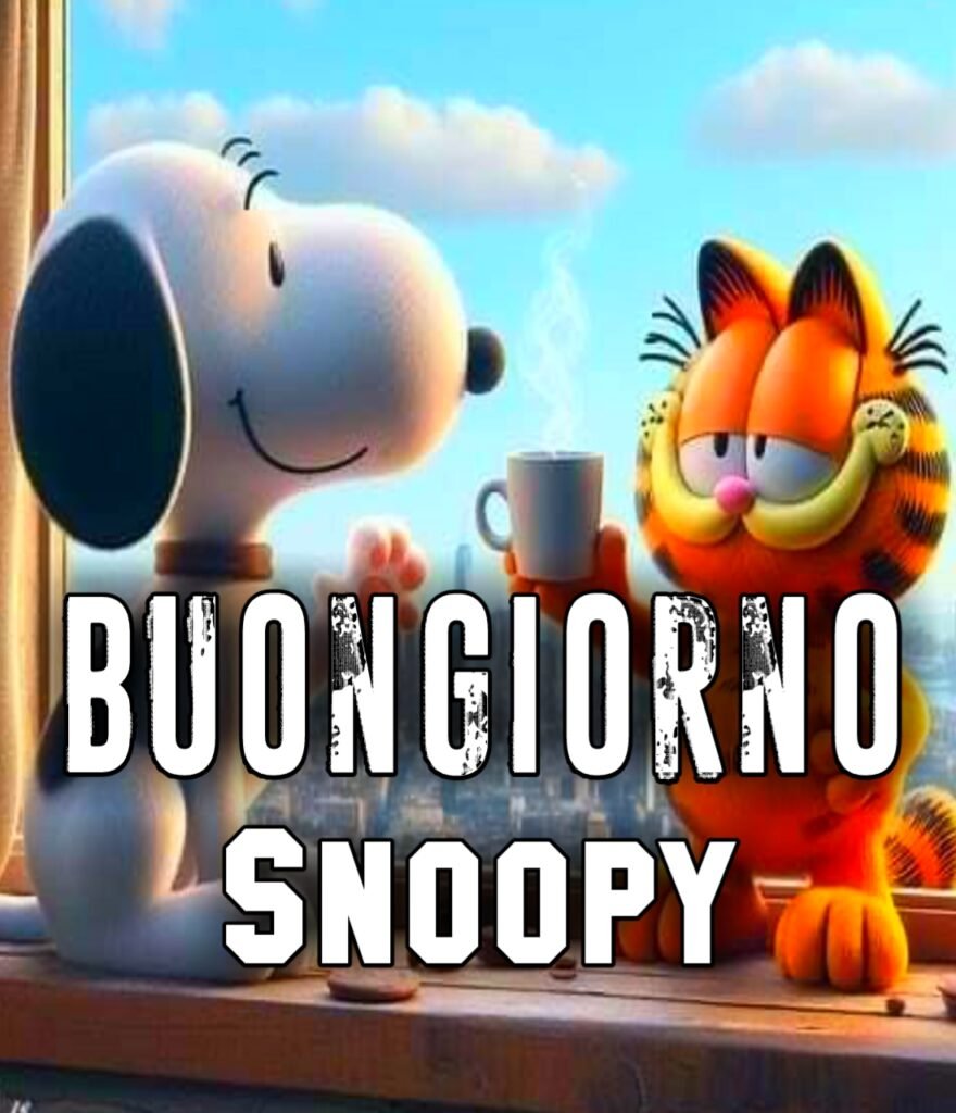 Buongiorno Snoopy 2024