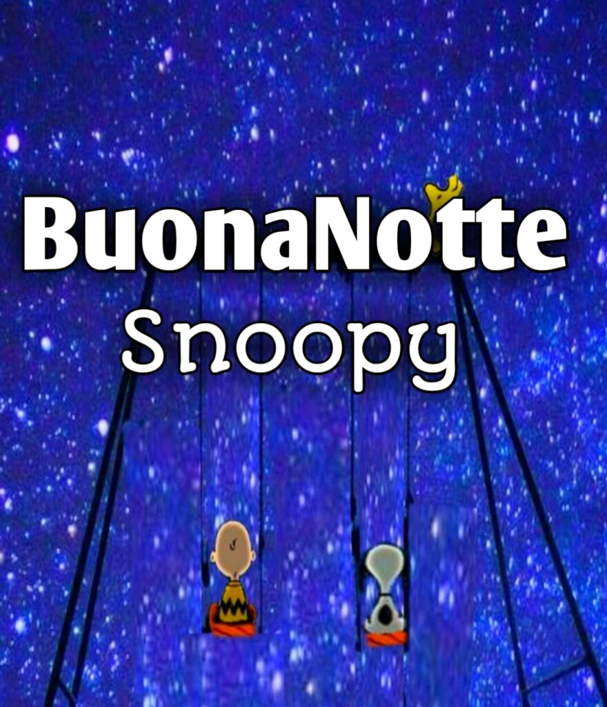 Immagini Snoopy Buonanotte