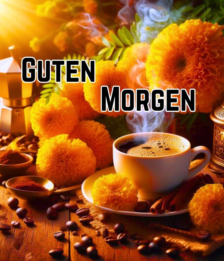 Bewegliche Wunderschönen Guten Morgen Kaffee Gif