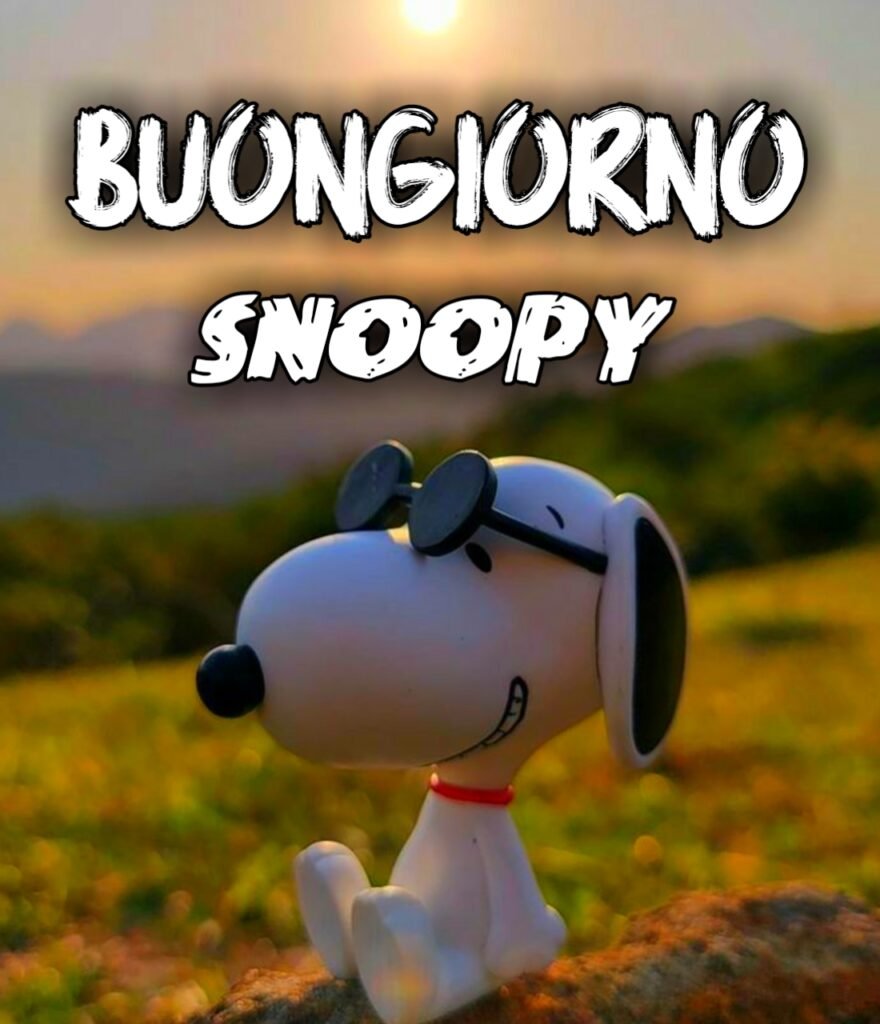 Buon Sabato Simpatico Snoopy