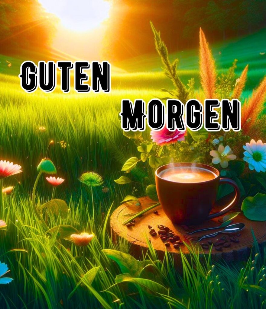 Guten Morgen Kaffee Ist Fertig