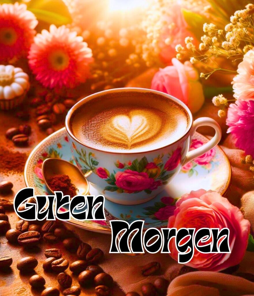 Guten Morgen Kaffee Lustig