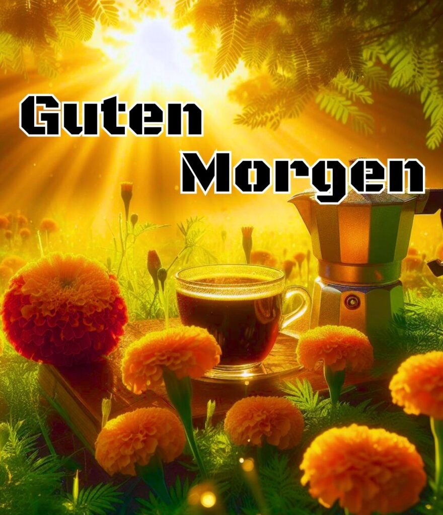 Guten Morgen Mit Kaffee