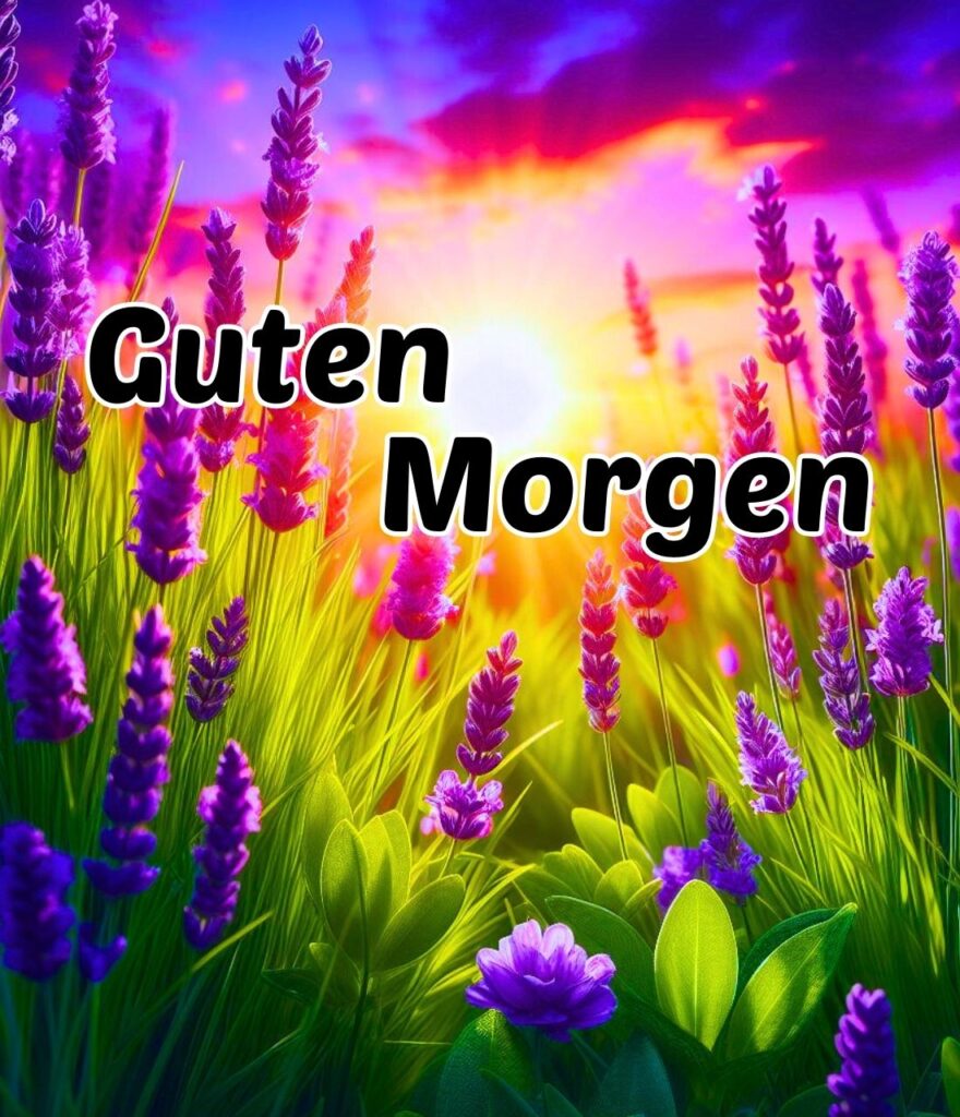 Guten Morgen Spruch