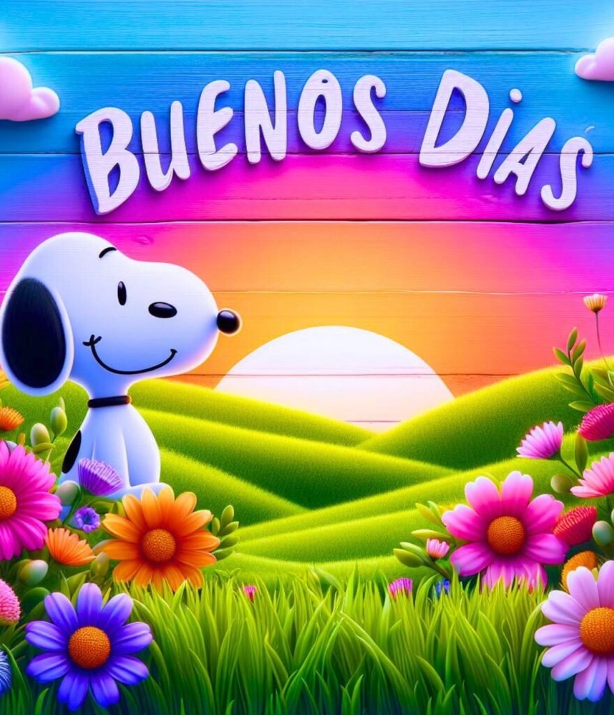 Buenos Dias De Snoopy