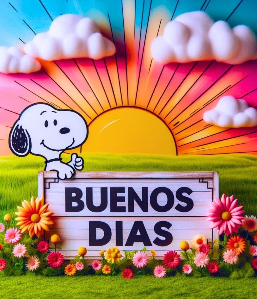 Buenos Dias Snoopy Jueves