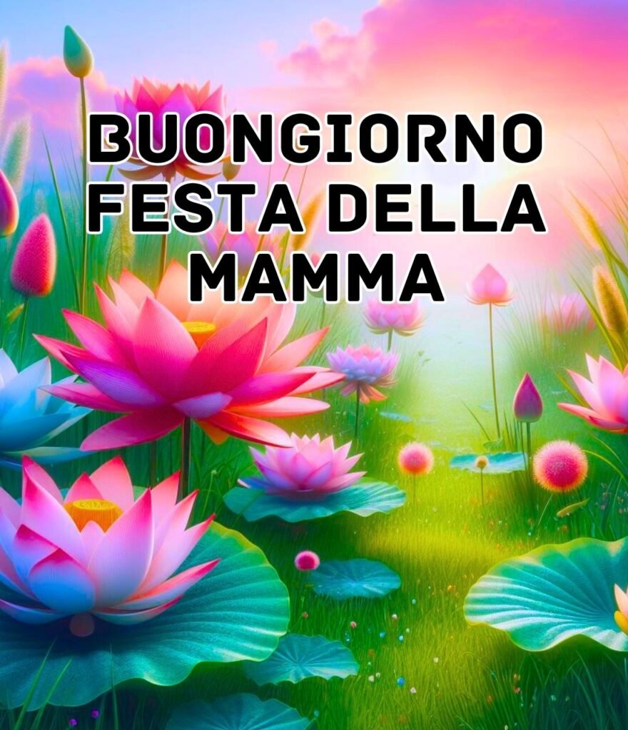 Buongiorno Buona Domenica E Buona Festa Della Mamma
