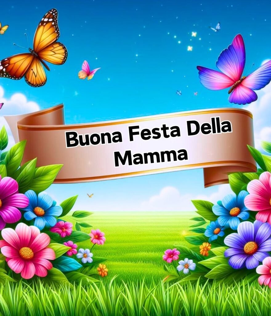 Buongiorno Buona Domenica Festa Della Mamma