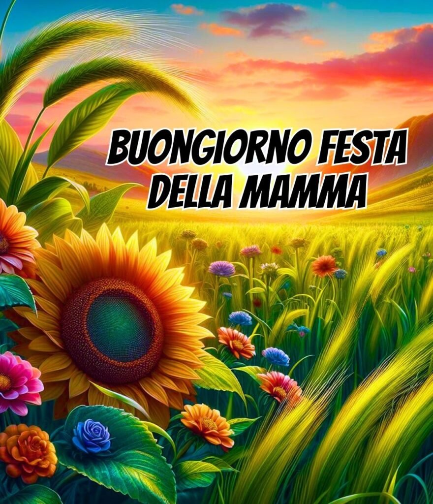 Buongiorno E Buona Festa Della Mamma 2024