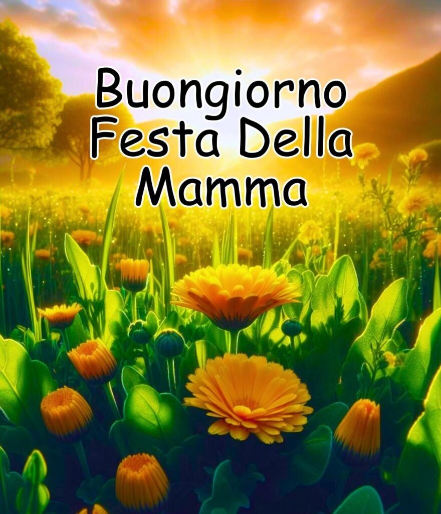 Buongiorno Festa Della Mamma 14 Maggio