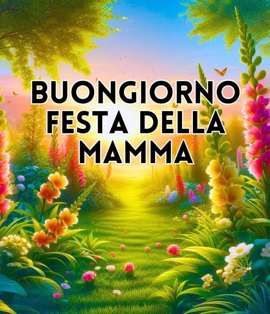 Immagine Buongiorno Festa Della Mamma