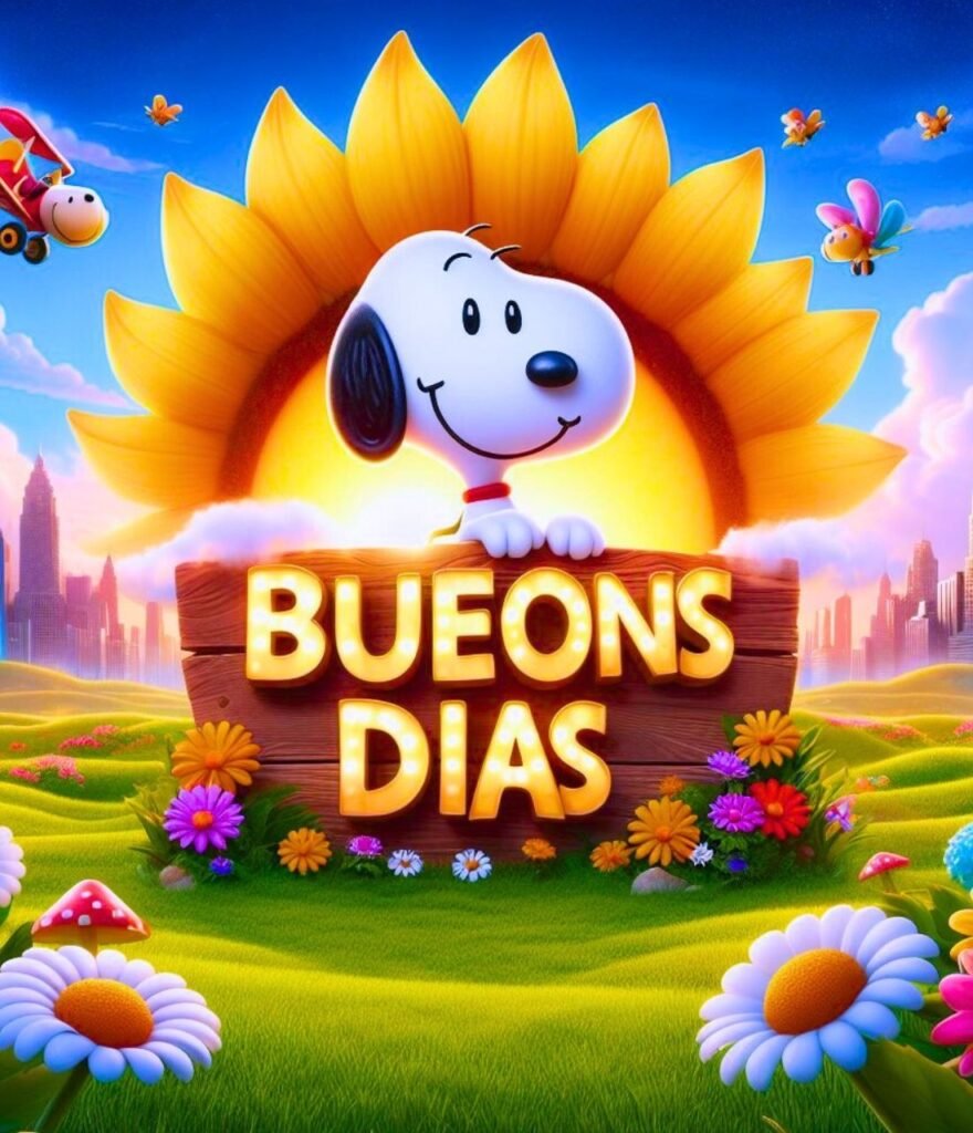 Viernes Buenos Dias Snoopy
